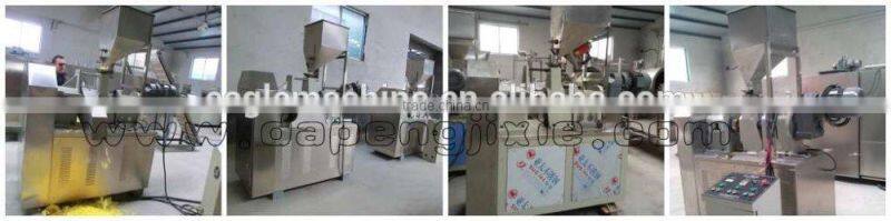 Jinan Eagle baked corn curls making extruder machine equipment processing line production plant