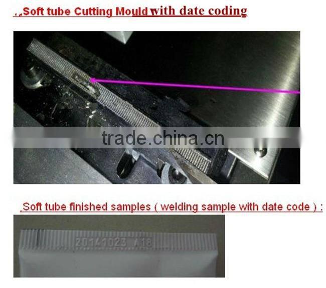 Widely use ultrasonic plastic hose sealing machine with date printing function