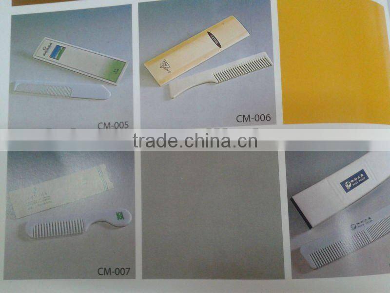 plastic combs fo hotel use 01