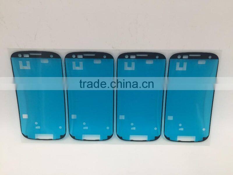 From JUYU Lcd refurshing parts front Housing Sticker Frame adhesive for Samsung S3