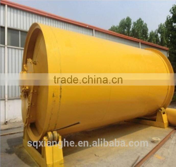 45%-55% output waste tires to oil pyrolysis machine