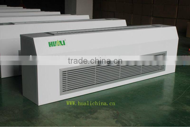 HUALI Horizontal Exposed Fan Coil Unit Use With Chilled Or Hot Water For Heating And Cooling