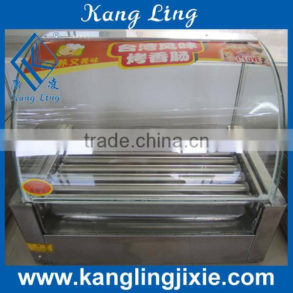 commercial hot sale hot dog roller machine