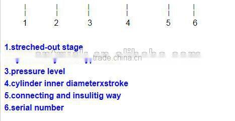 steel good quality multistages hydraulic lifting cylinder
