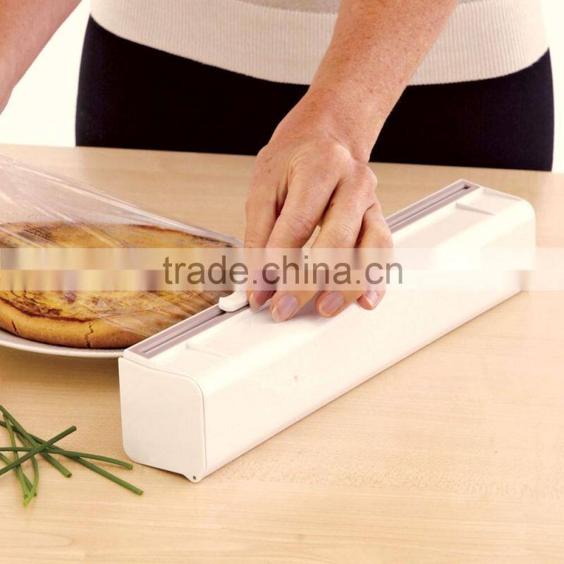 Kitchen Tool Fresh Food Plastic Film Cutter Wraptastic