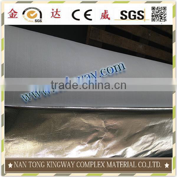 Top Quality Fire Retardant Aluminum Foil Woven Fabric
