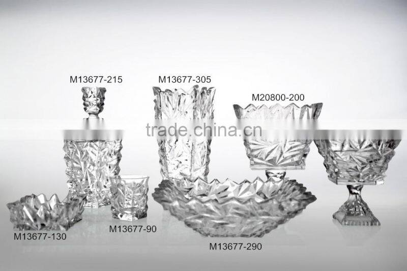 Glacier crystal set wedding centerpiece bohemia design crystal set