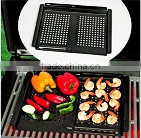 non stick grill pan,Flexible non stick BBQ metal grill pan