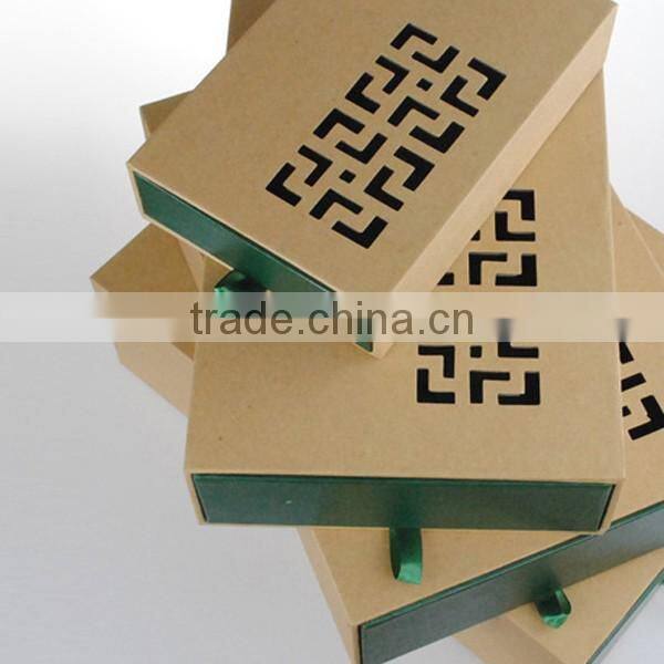 Kraft paper gift box drawer box paper box food packaging
