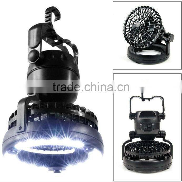 Multifunctional fan tent lamp 18LED camping lamp
