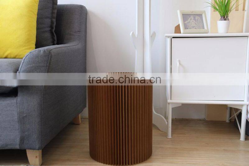 38X15X3CM White Folding Chair Waterproof and Hexagonal Honeycomb Structure paper stool For School ,Living, Dining Room & Dorm