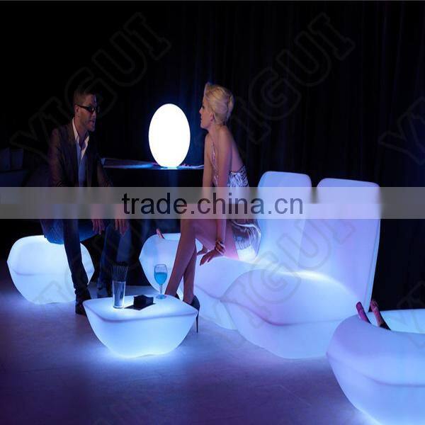 made in China led disco bar furniture sofa/hot sale led arabic furniture sofa