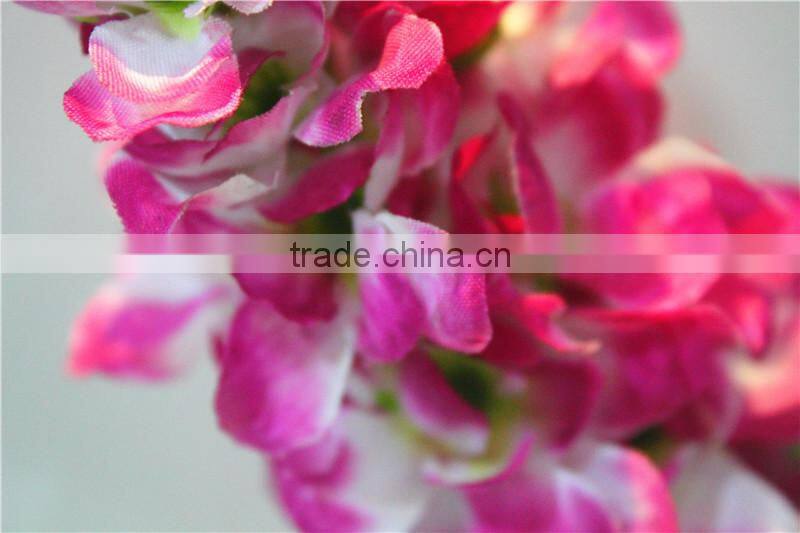 Home garden creepers decoration 60cm Height artificial purple Lavender flowers making EXYCH04 2215