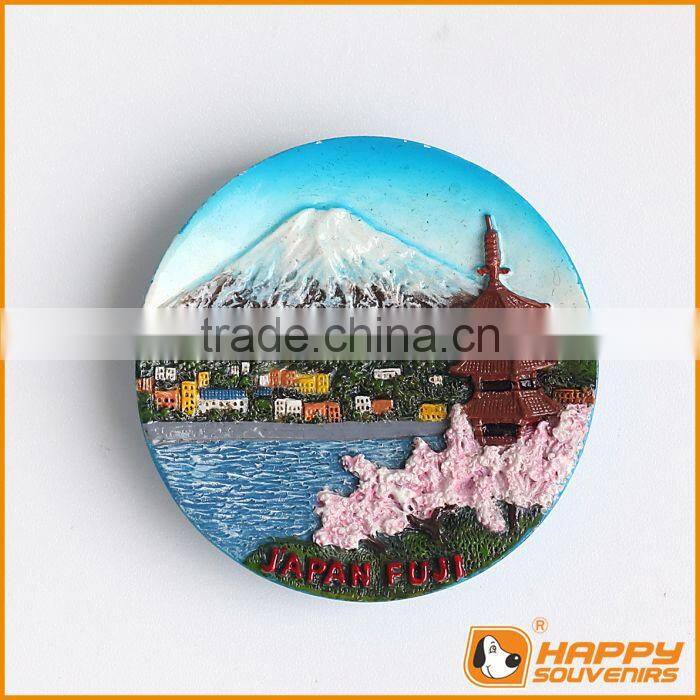 High Quality Cities Souvenir 3D resin Fridge Magnet,tour souvenir fridge magnets for home decor