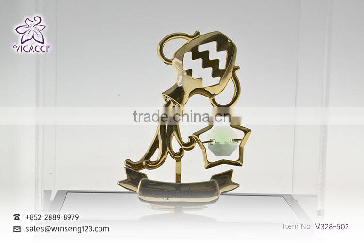 constellation theme with SWAROVSKI crystal metal home decoration