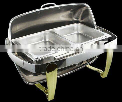 LUXURY ROLL TOP CHAFING DISH FOR SALE