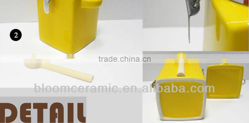 Ceramic sealed storage jar