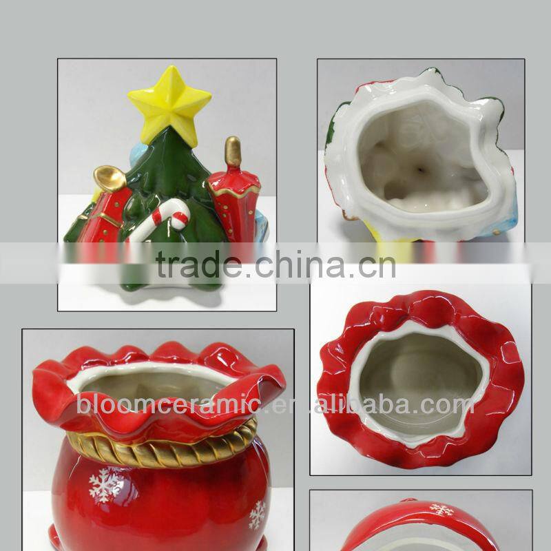 Porcelain airtight condiment canister