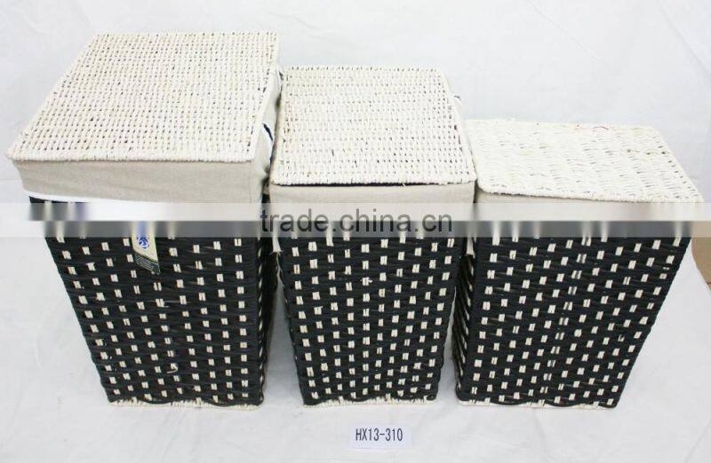 Dirty Clothes Bathroom Storage Basket Rattan Laundry Basket