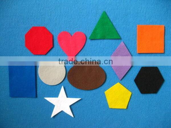 high quality premium new custom non-woven felt diy zoo animal craft kit for kids baby educational toy manufacturer in China OEM