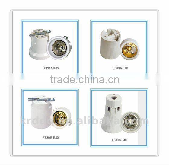 halogen E40-E27 ceramic lamp holder