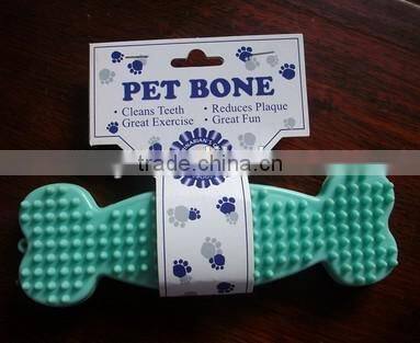 plastic dog bone toy dog chew bone