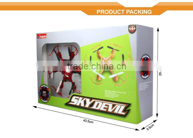 2.4G Wireless 4 CH 6-axle China Wholesale RC Quad Copter Kit ,Mariner Drone