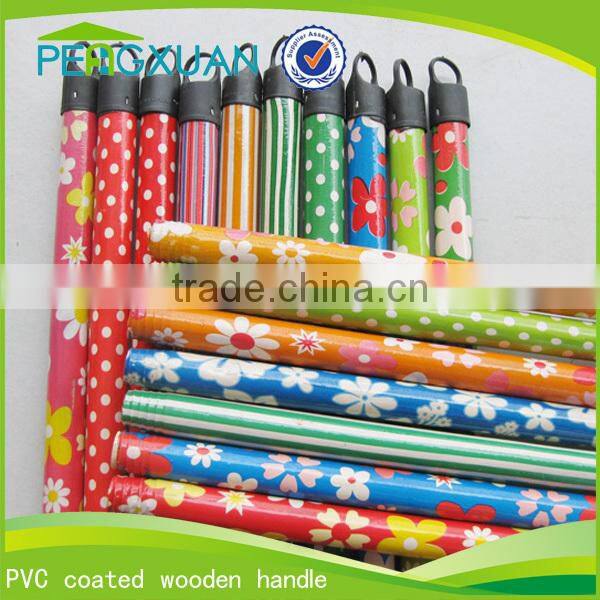 pvc coated wooden handle for mop