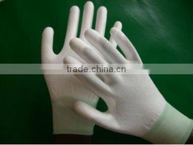 ESD pu coated glove