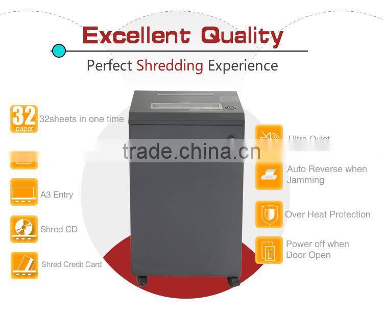 JP-510C Shredding A3 paper Heavy Duty Paper Shredder machine For Big office equipment
