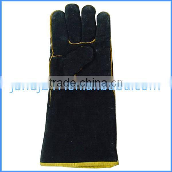 Different Color Safety Cow Split Welding Leather Work Gloves
