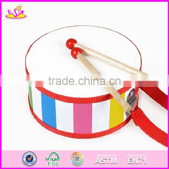 2017 new products educational toys wooden toddler drum set W07J039