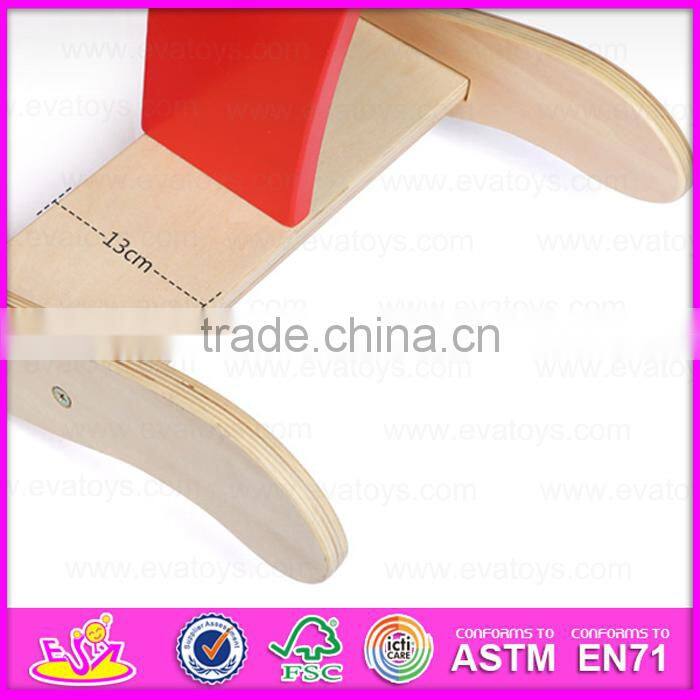 2015 Kids Toy Wooden Rocking Horse,Safe Wooden Animals Traditional Rocking Horse,Swing children wooden rocking horse toy W16D059