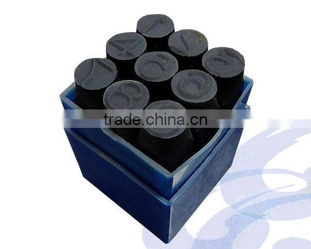 High Carbon Steel Alphabet Punch Set / Number Punch Stamp Set