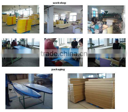 7'8'9' IXPE XPE foam surfing stand up long board factory in zhejiang