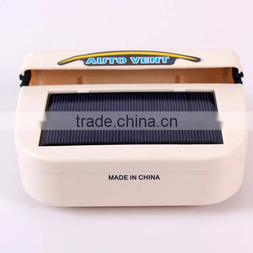 1W Rechargeable Solar Power Auto Vent Car Fan