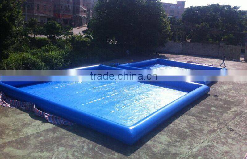 hot sale giant inflatable adult square swimming pool for sale