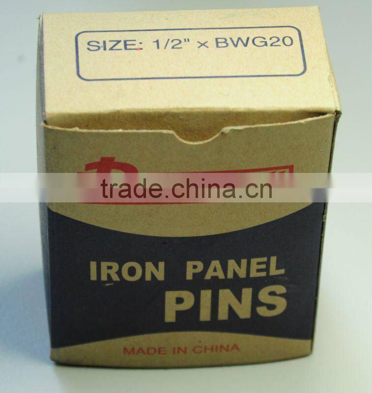 Panel pin lost head nail bullet head nail