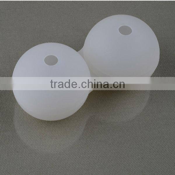 New design double cup silicone ice ball,silicone ice ball mold/maker
