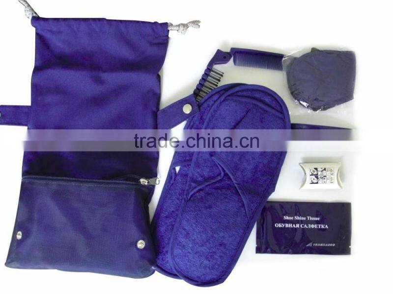 The Kit Inflatable Travel Neck Pillow with Pillow Cushion and Eye Mask