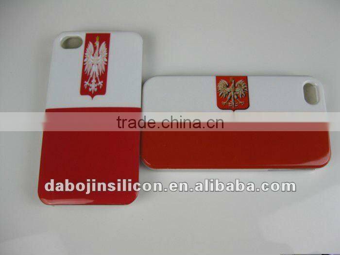 Poland flag silicone bracelet