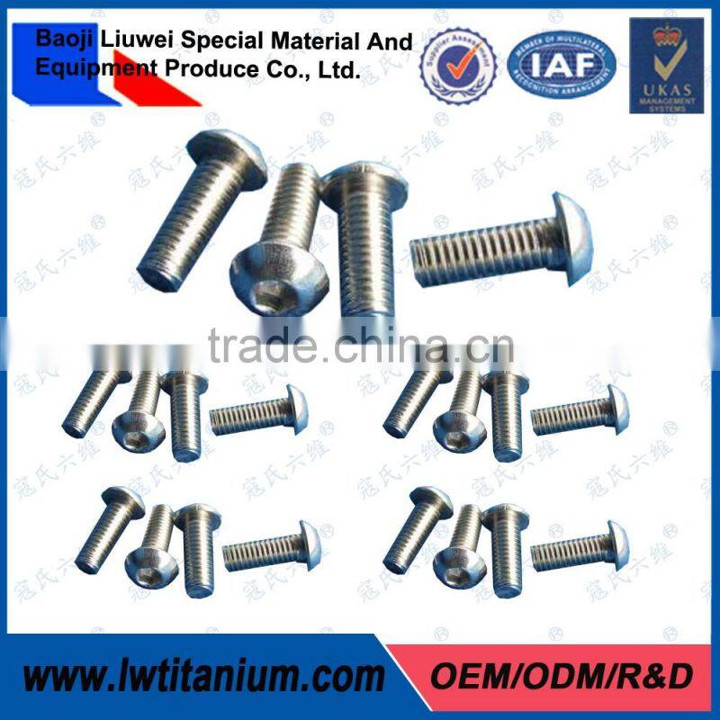 Best Price Gr5 Torx M4 M5 M6 Titanium Screws/Bolts