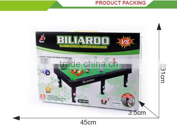 Wholesale kids play set sport toys mini cheap billiard ball