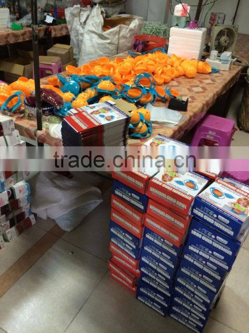 UCHOME Factory sell Food Grade Material No spill Baby Bowl