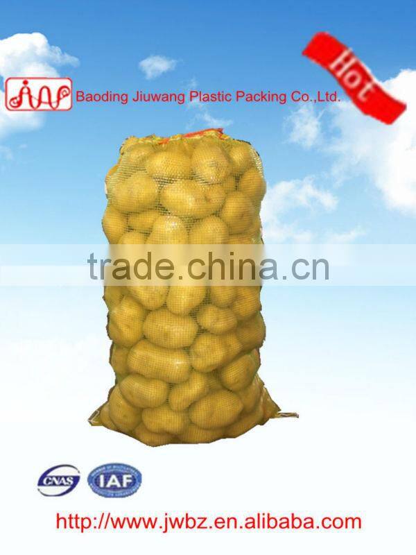 Potatoes bag with customer printed, potato mesh sacks