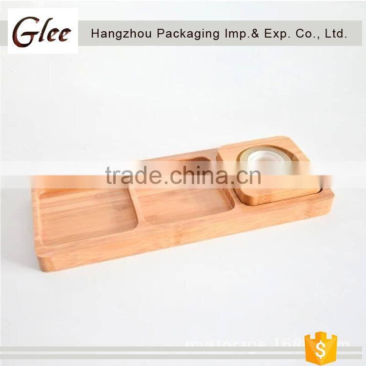 Creative ,useful simple bamboo food container best storage box
