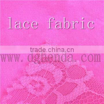 2015 new style composite lace fabric/lace fabric laminate chiffon for evening dress,curtains