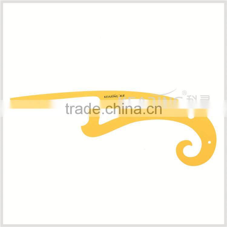 Kearing Chinese Manufacture French Curves for Painting & Designing 2 Pieces As 1 Set Plastic Rulers Cloud Rulers#1313s