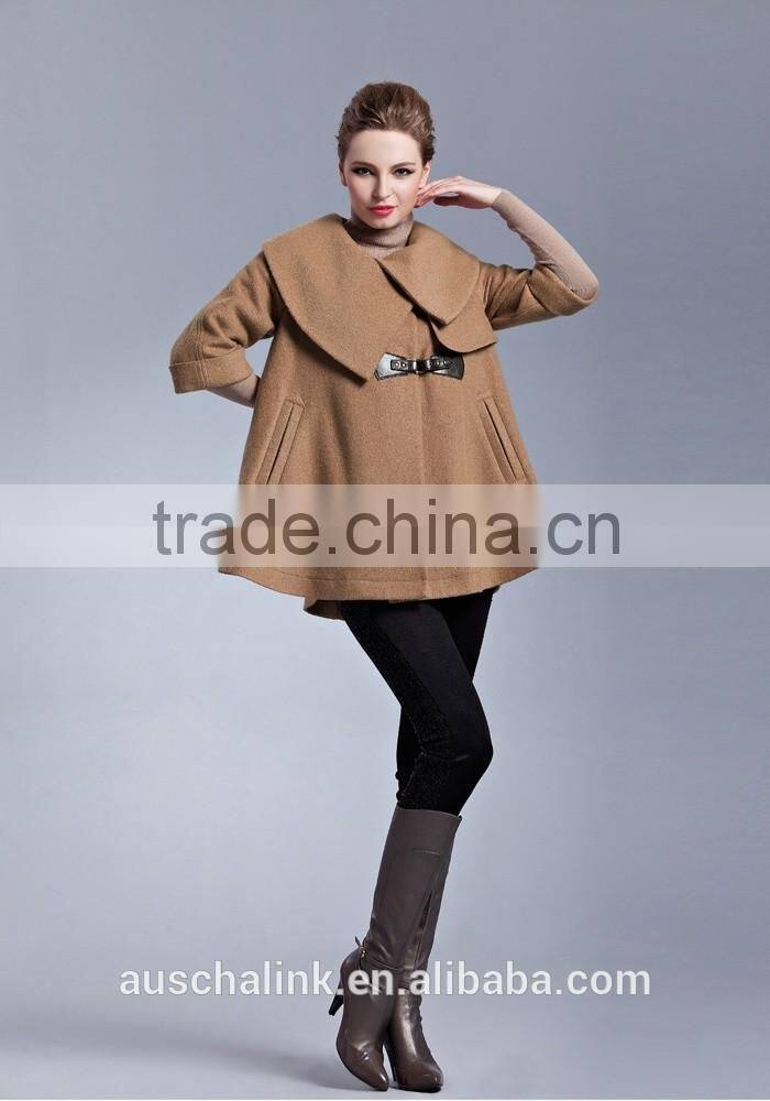 best selling winter women cape poncho coats competitive price