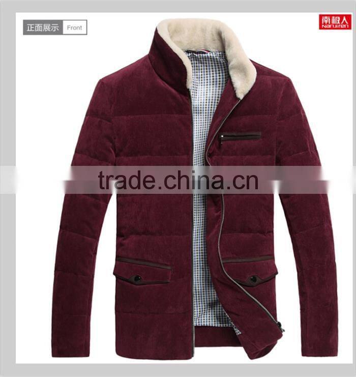 Nanjiren down jacket short thickening style 2014 new series for men's youth jacket